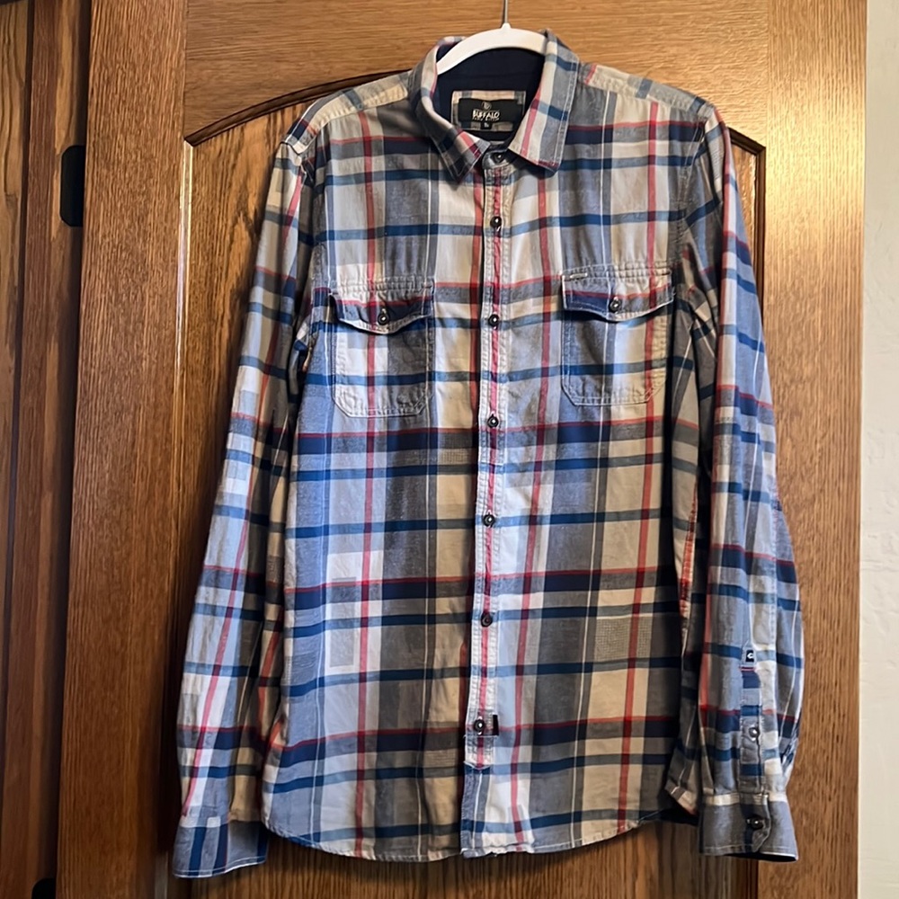 Buffalo by David Britton brushed flannel shirt.